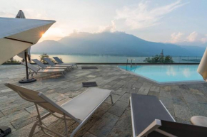 Magic lake view with beautiful pool area (camelia) Bellano